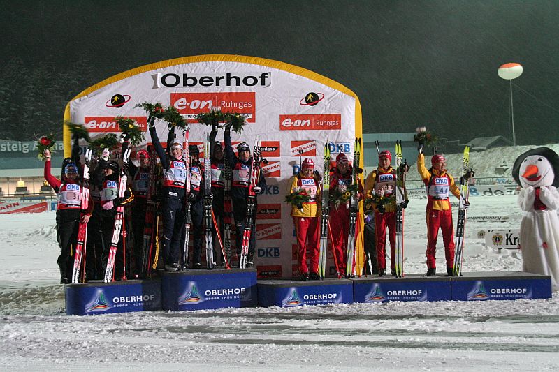 Staffel Frauen Weltcup Oberhof 2007
