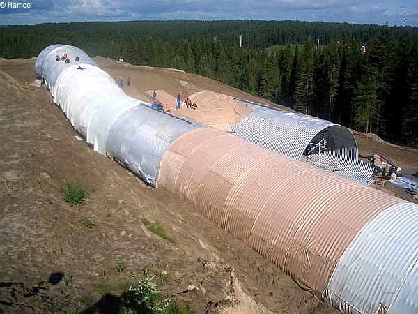 Skitunnel in Khanty Mansiysk