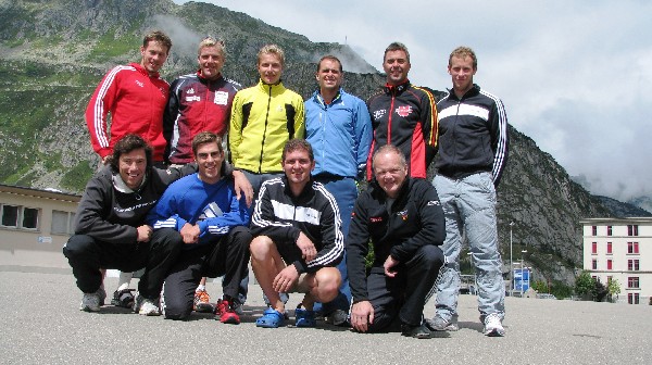 Bayerische Trainingsgruppe in der Schweiz