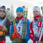 Dominik Landertinger (AUT), Anton Shipulin (RUS), Emil Hegle Svendsen (NOR)