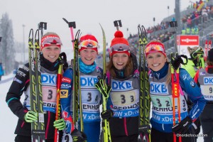 Biathlon Damenmannschaft