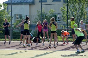 Frühsport mit Manuela Henkel - Kati Camp 2015 - Oberhof