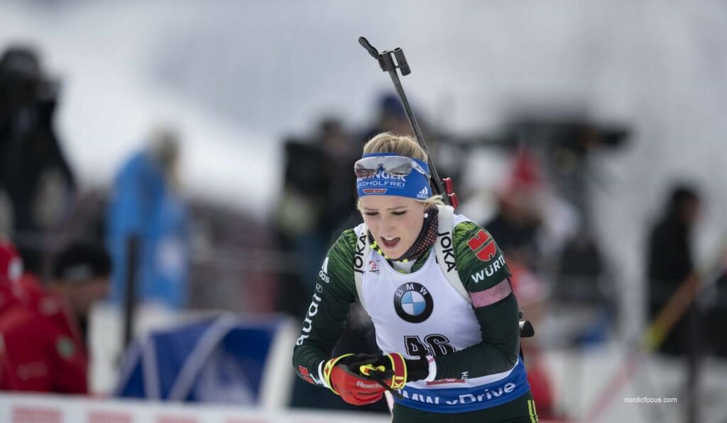 Anna Weidel im Weltcupteam 2019-20