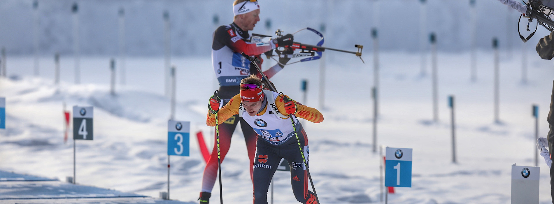 Johannes Thingnes Boe Ringt Deutschland Nieder Biathlon Online De