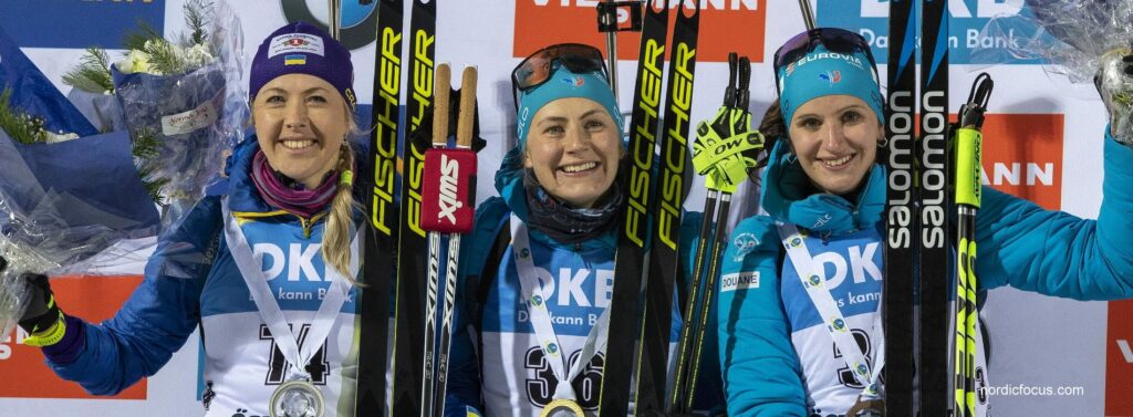 Sieger Einzelrennen Damen Östersund 2019 J. Braisaz